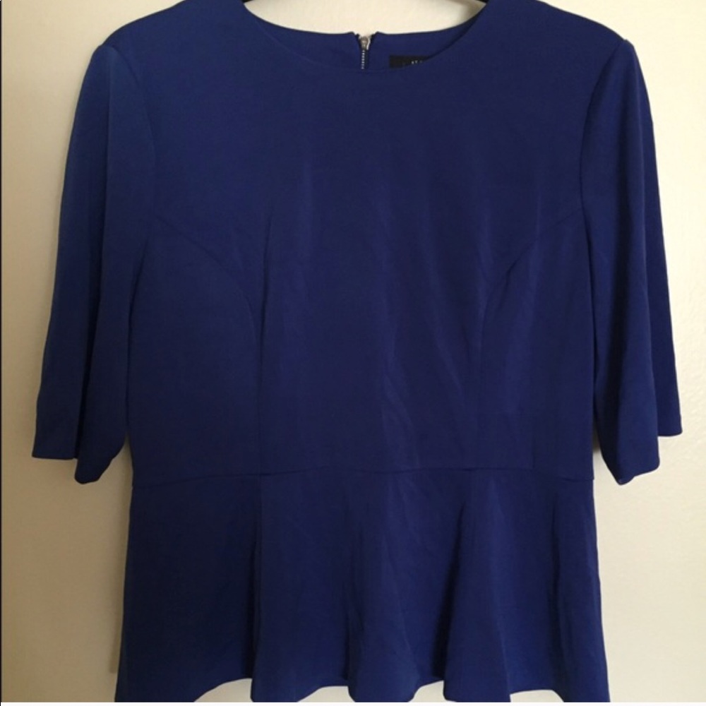 Alfani peplum top
